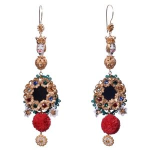 DOLCE & GABBANA EARRINGS RUNWAY  Sicily